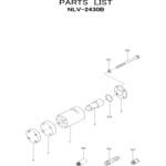 エアーバイブレータ NLV-2430B 部品 日本ニューマチック工業