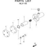 エアーバイブレータ NLV-55 部品 日本ニューマチック工業