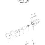 エアーバイブレータ NLV-75A 部品 日本ニューマチック工業