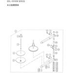 22930358 本縫ミシン用部品 DDL-5550N糸立装置関係 JUKI
