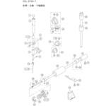 本縫ミシン用部品 DDL8700-7針棒・立軸・下軸関係 JUKI