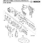 部品 コードレスインパクトドライバー GDR10.8V-EC型 BOSCH(ボッシュ)