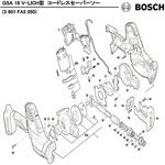 部品 コードレスセーバーソー GSA18V-LICH型 BOSCH(ボッシュ)