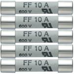 0590 0005 ヒューズセット(5個) 10A/600V testo(テストー)