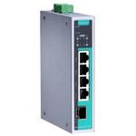 EDS-G205A-4POE-1GSFP-T 5ポートフルギガビット・PoEアンマネージドスイッチ Tモデル MOXA