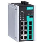 12ポートフルギガビットPoE+マネージドイーサネットスイッチ Tモデル MOXA