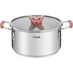 G72844 オプティスペース IHステンレス シチューポット 20cm T-fal(ティファール)