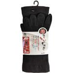 絹はいいぞぉ!! 5本指 3足組 天牛(富士手袋工業)
