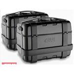 TRK46BPACK2 GIVI  ジビ トップ&サイドケース モノキー TREKKER 46L ブラック 単体2個 GIVI(ジビ)