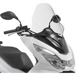 D1136ST ウインドスクリーン D1136ST for Honda PC× 125150 1417 クリア dim. H×W 63 × 435 cm GIVI(ジビ)