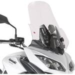 D4122ST ウインドスクリーン Kawasaki Versys 650 1721 クリア dim. H×W 53×44 cm GIVI(ジビ)