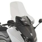 D2013ST ウインドスクリーン Yamaha TMA× 530 1216 クリア dim. H×W 65 × 61 cm GIVI(ジビ)