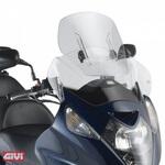 エアフロー ウインドスクリーン  アジャスタブル  ABE GIVI(ジビ)