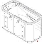 ZDLM36BRFM ケース BASE For Dlm36B 右側 GIVI(ジビ)