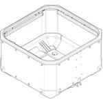 ZOBKN58BFM ケース ボトム ALU ブラック for OBKN58B GIVI(ジビ)