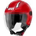 H117BR30061 ジェットヘルメット 11.7 SOLID マットレッド サイズ 61/XXL GIVI(ジビ)