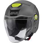 H125BG76754 ジェットヘルメット 12.5 SOLID グレー サイズ 54/XS GIVI(ジビ)