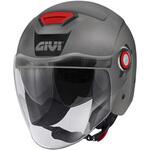 H125BG76861 ジェットヘルメット 12.5 SOLID マットチタン サイズ 61/XL GIVI(ジビ)