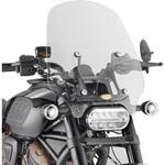 8401A スクリーン HarleyDavidson Sportster 1250 S クリア dim. H×W 44×45 cm (A8401A フィッティングキット別途必要) GIVI(ジビ)