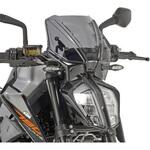 A7708 スクリーン KTM 790 Duke スモーク dim. H×W 25×31 cm フィッティングキット付属 GIVI(ジビ)