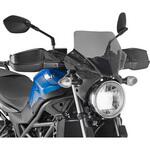 A3111 スクリーン Suzuki SV 650 16 スモーク dim. H×W 285×36 cm フィッティングキット付属 GIVI(ジビ)