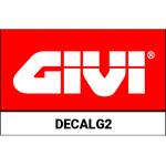 DECALG2 スティッカーセット Hps Hj02 キッズ ヘルメット GIVI(ジビ)