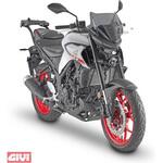 4128SG ティンテッド ウインドスクリーン 280 mm(高さ)  365 mm(幅)Kawasaki Z650 (Bj 2020th) GIVI(ジビ)