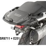 SR8711 トップケース Rack SR8711 for Benelli TRK 502 X 20 GIVI(ジビ)