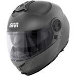 HX21SG76860 フリップアップヘルメット X.21 EVO SOLID マットチタン サイズ 60/L GIVI(ジビ)