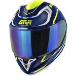 H508FMHLY58 フルフェイスヘルメット 50.8 MACH1 ホワイト/イエロー サイズ 58/M GIVI(ジビ)