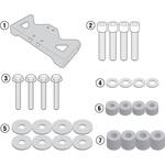 1152KIT マウンティングキット PLX1152 サイドケースキャリア GIVI(ジビ)