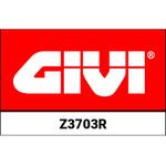 リフレクター レッド With シルバー Foil For V37 GIVI(ジビ)