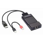 EMD200DP-T KVMエクステンダー Emerald ZeroU IP-KVMトランスミッタ (DPx1 USBx2 1000BASE-Tx1) BLACK BOX