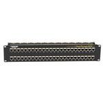 JPM816A CAT6フィードスルー・パッチパネル ScTP・48ポート BLACK BOX