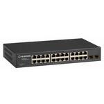 LGB2126A ギガビットスイッチ 24ポート 10/100/1000B-T(24) + SFP(2) ファンレス仕様 BLACK BOX