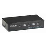 AVSP-DVI1X4 オーディオ・HDCP付DVI-Dスプリッタ 1x4 BLACK BOX
