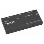 AVSP-DVI1X2 オーディオ・HDCP付DVI-Dスプリッタ 1x2 BLACK BOX