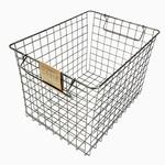 ワイヤーバスケット Amazon｜Drawihi 北欧 バスケット スクエア型 スチール製