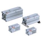 ロック付薄形シリンダ/複動・片ロッド(オートスイッチ付) CDLQB63 SMC