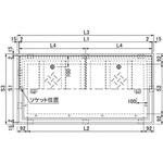 大口径マシンハッチ スチール縞鋼板二重蓋 密閉型 第一機材