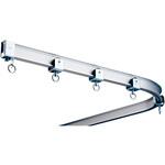 【オーダー】ベンダーレール(ランナー・キャップ・ブラケット含)【レール寸法指定可能 岡田装飾金物