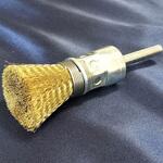 真鍮 筒型(エンド)ブラシ スプリング付 高島産業