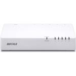 10/100Mbps対応 スイッチングHub プラスチック筐体/電源内蔵モデル 5ポート BUFFALO(バッファロー)