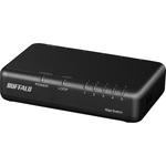Giga 5ポート スイッチングハブ 電源外付け プラスチック筐体 マグネット付 BUFFALO(バッファロー)