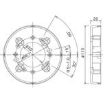 露出配線用感知器取付台座 ニッタン(NITTAN)