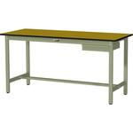 ワークテーブル300シリーズH900固定式(1段(浅型W394mm)キャビネット付き) 山金工業