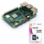 RASPi4-SDST シングルボードコンピュータ ラズベリーパイ4 モデルB / Raspbian インストール済SD付 1セット 共立電子産業  【通販モノタロウ】