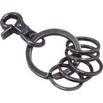 NO.128 キーホルダー5連 ニッサチェイン