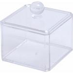 14381 PSコスメ収納 蓋つき小物入れ 不二貿易