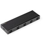 SM2E1BMU31C M.2 SATA SSDケース/USB 3.1 Gen 2(TypeA&C)/10Gbps/NVMe NGFF/B+M-Key/外付けストレージエンクロージャー StarTech.com